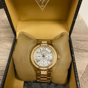 Rose Gold Tone Guess watch